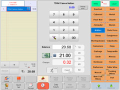 15″ Touchscreen All In One POS System Retail/Liquor Point Of Sale