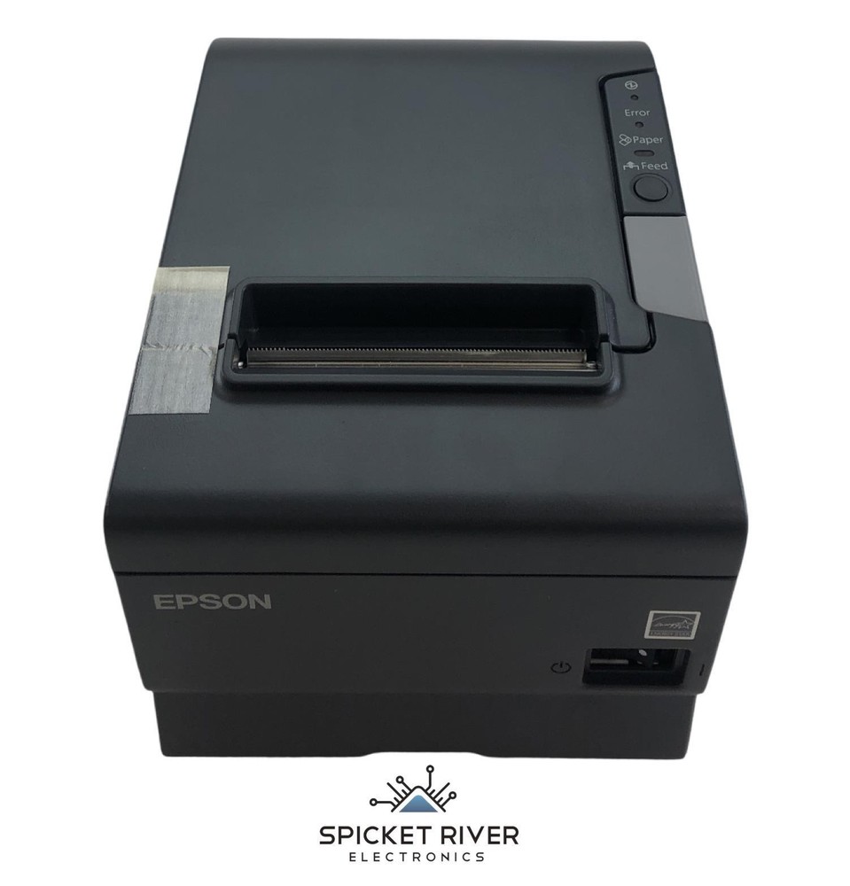 Epson M244A TM-T88V Thermal POS Receipt Printer Serial & USB-B – No AC Adapter
