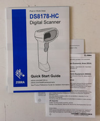 Zebra DS8178-HC (DS8178A) Digital Scanner With Battery – New Open Box