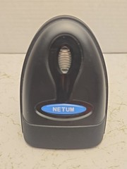Netum NT-1228BC Wireless Bluetooth Handheld Barcode Scanner Open Box.