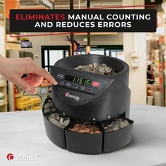 Coin Sorter Counter Machine LED Display