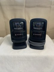 Lot of 2 Motorola Laser POS Barcode Scanner (MODEL: DS9208) with 1 Cable