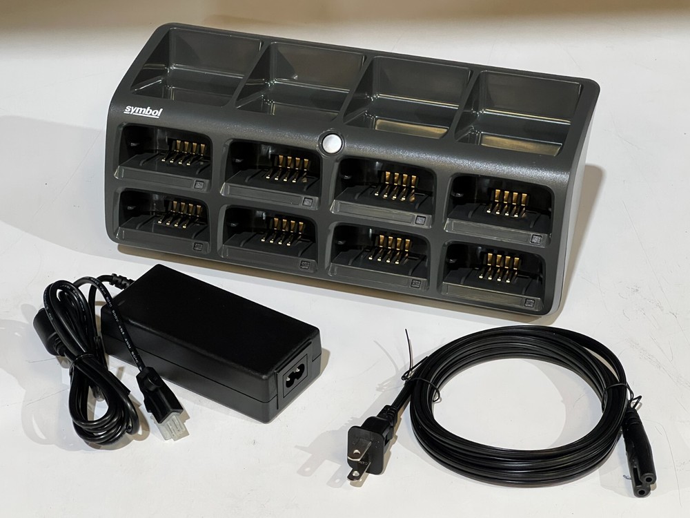 Symbol (Made by Zebra) SAC5070-800CR 8-Slot Battery Charger / Charge Cradle Kit