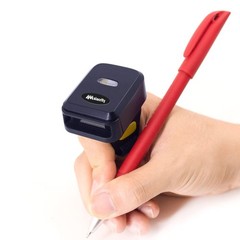 Alacrity 2D Wireless Ring Barcode Scanner,Portable Bluetooth Wearable Finger