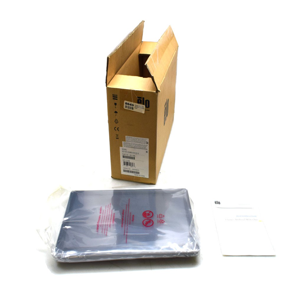NEW Elo ESY15I1-2UWB-0-AN-GY-G 15″ All-In One Touchscreen Display Android