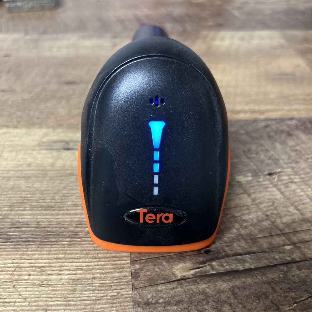 Tera Wireless Barcode Scanner Battery Level Indicator (NO CABLE INCLUDED)