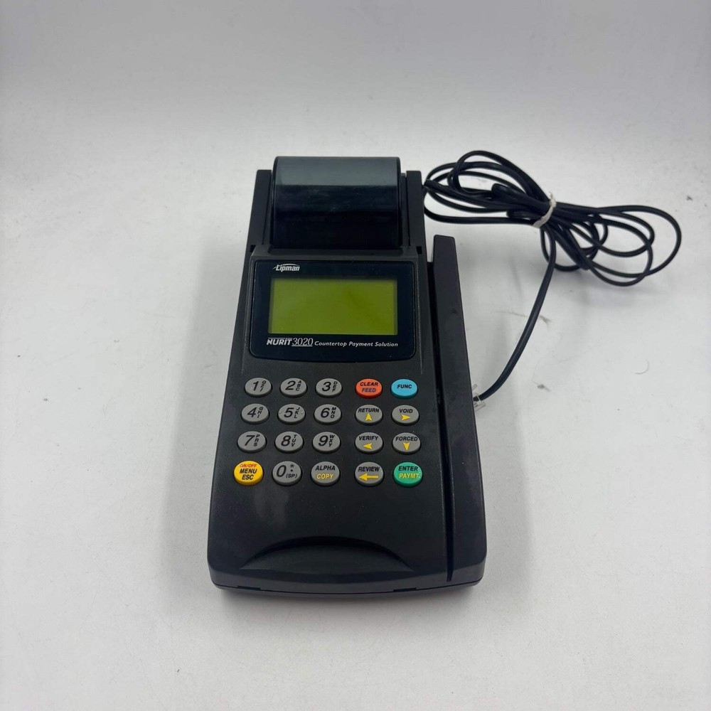 Lipman Nurit 3020 Countertop Payment Solution Card Reader