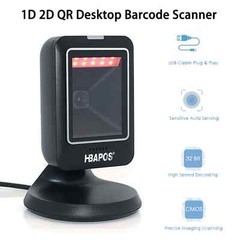 Barcode Scanner 1D/2D All-round Desktop Automatic Sensing Data Matrix Reader