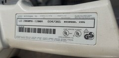 Symbol Tech LS2000MX Barcode Scanner. LS-2080MX-1200A