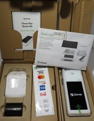 *New* Clover Flex LTE C401U + Clover Flex starter kit K400 U