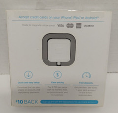Square A-PKG-0206-01 Credit Debit Card Reader – for Apple iPhone and Android