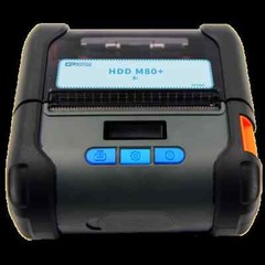 80mm Portable BT Thermal Receipt and Label Printer Support Android IOS for print