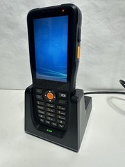Handheld Touchscreen Barcode Scanner Terminal w Android 6.0 PDA HT380K w/Cradle