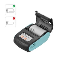 GOOJPRT 58mm Receipt BT Thermal Printer POS+10Roll Paper for Android IOS Windows