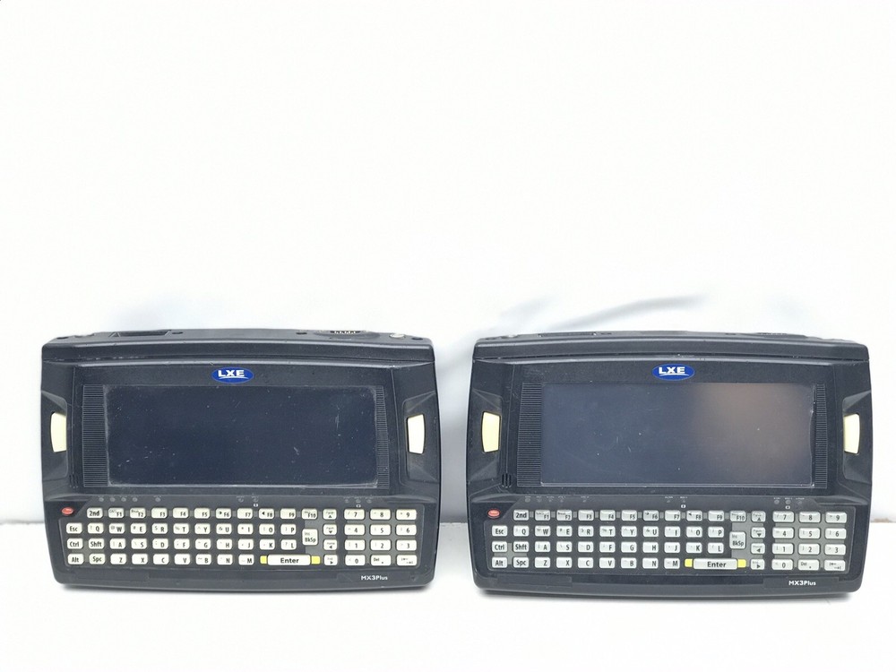 Lot of 2 LXE MX3Plus Mobile Computer Indoor/Outdoor Display