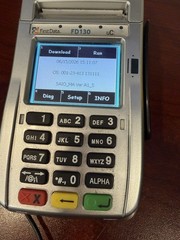 First Data FD130 Credit Card Terminal