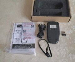 Portable Mini Wireless Bluetooth Barcode Scanner Rechargeable 1D & 2D Scan Gun