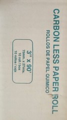 3 x 90′ 2-Ply White/Canary Carbonless Paper – Box of 9