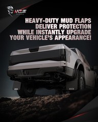 MZS Mud Flaps Splash Guards Compatible with Silverado Sierra Ram 1500 2500 35…