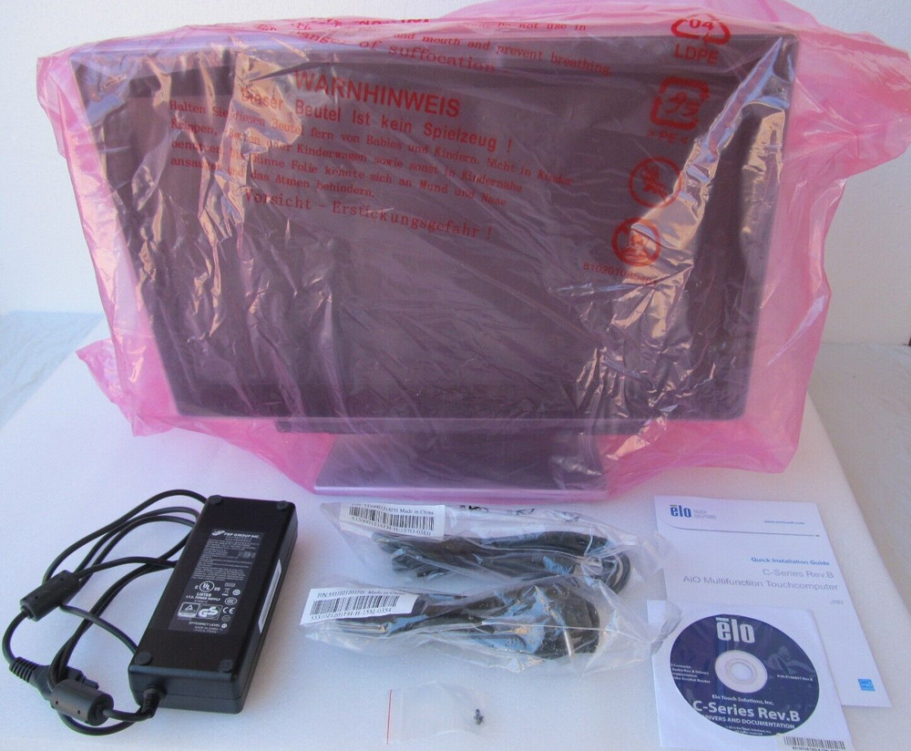 ELO Touch Solutions 19″ Touch Screen ESY19C2-8UWB-0-ZB-MT-W7-32-GY E277227