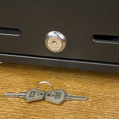 APG Heavy Duty Cash Drawer Register Till 24V Metal 5 Bill 8 Coin w Keys 37965600