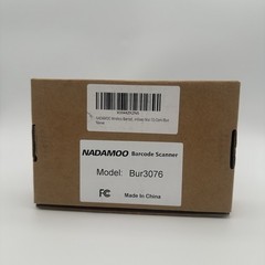 NADAMOO Bur3076 Wireless Barcode Scanner w/ USB Cable, MPN Bur3076