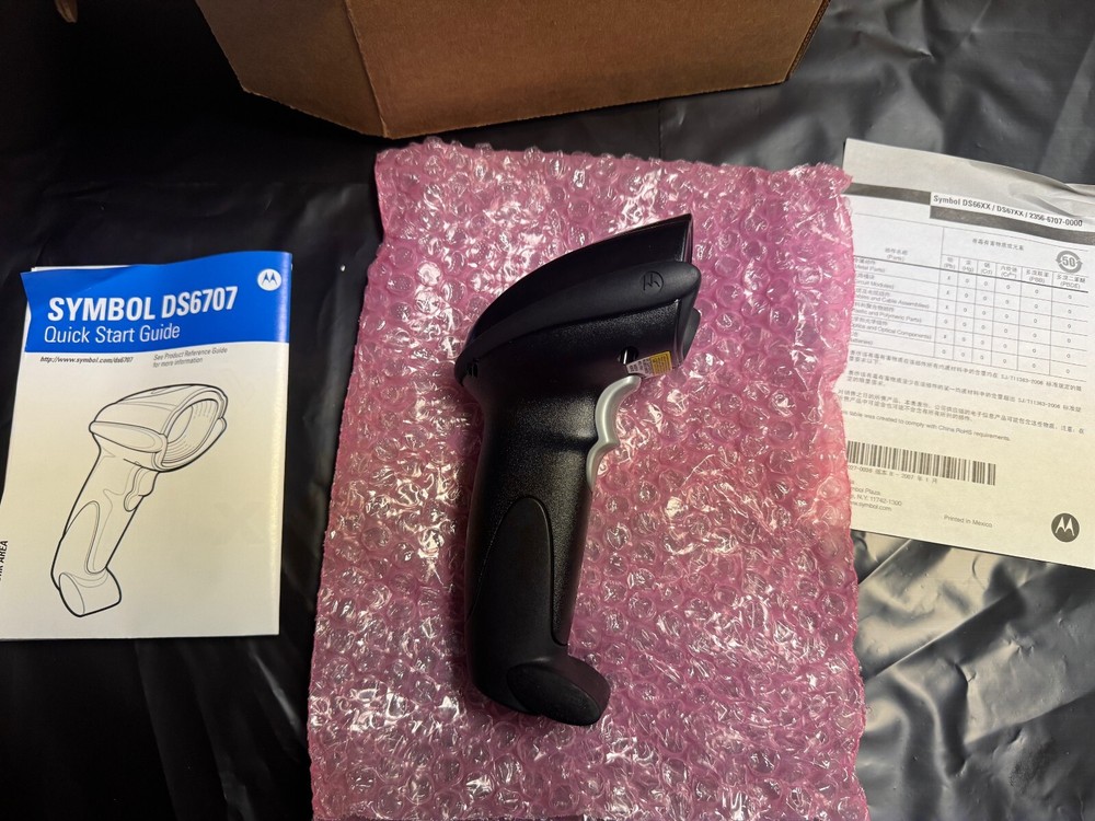 Symbol DS6707-SR20607ZZR Standard-Range Handheld Barcode Imager scanner
