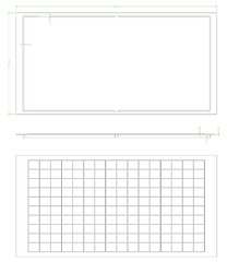 SAM4S ER 5200M, SPS 520FT, 530FT, SER 7000 Flat Keyboard Wet Cover Silicone Skin