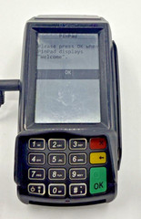 Dejavoo Z9 VEGA3000 3.5″ LCD POS Credit Card Terminal / Tested / w-power cord