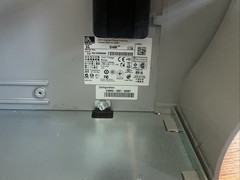 Zebra S4M Direct Thermal Barcode Label Printer LAN Serial USB Tested