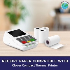 Thermal Receipt Paper for Clover Compact | 30 Rolls