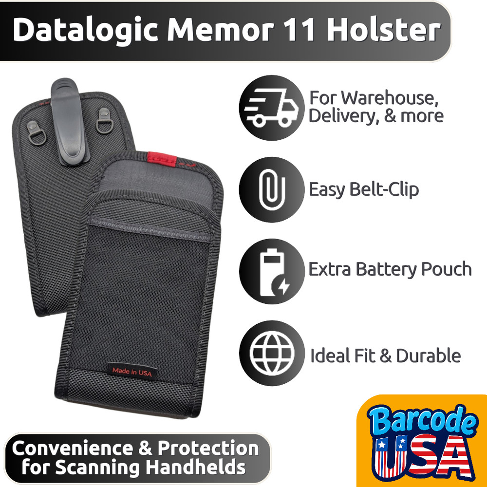 ✅Belt-Clip Holster for Datalogic Memor 11 Android Scanner Handhelds, New!🔥⭐