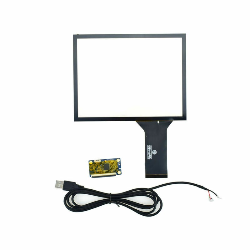 8 inch 4:3 USB Capacitive Multi Touch Screen 176x135mm Controller