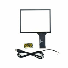 8 inch 4:3 USB Capacitive Multi Touch Screen 176x135mm Controller
