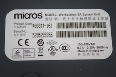 Micros WorkStation 5A Point of Sale System With Stand