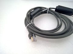 Zebra CBA-R13-S09EAR RS232 Serial Cable 9ft Straight for Wincor Nixdorf Beetle