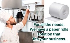 3″ x 90 ft 2 Ply Bond Paper Kitchen Receipt Printers POS 3 inch x 10Rolls