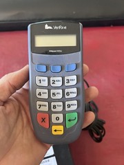 Verifone Credit Card Reader Quartet Pinpad 1000se Working Paymentech Terminal