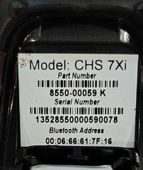 Socket Mobile CHS 7Xi Barcode Scanner SILVER