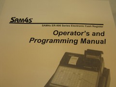 Programming Book for Sam4s Cash RegisterS