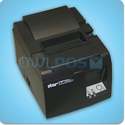 Star Micronics TSP143U TSP100 Thermal POS Receipt Printer USB Square Stand