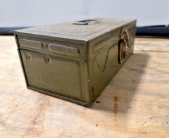 Vintage Tiered Tray Cash Box No Key