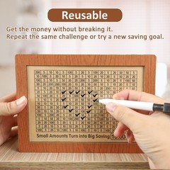 Cash Vault Wooden Savings Box Wooden Cash Saver Money Saving Box With Countdown