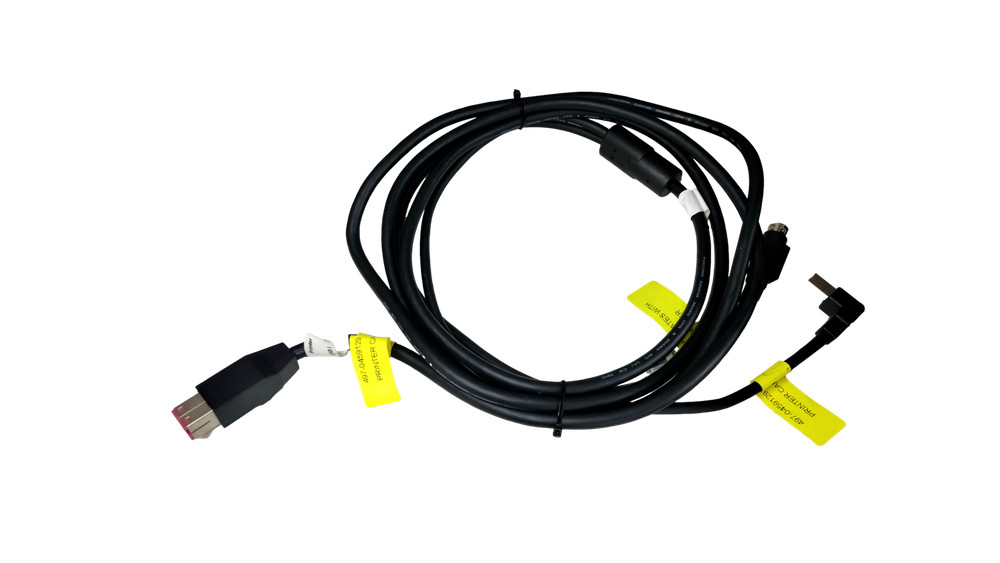 NCR 13ft 24v Powered USB Data Receipt Printer Power Cable 497-0459129