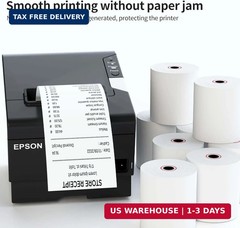 3-1/8 x 230ft Thermal Receipt Paper Rolls, Cash Register Paper Rolls, Thermal Pa