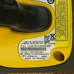 Symbol Motorola LS3578-FZ20005WR LS3578-FZ Wireless BT Rugged Barcode Scanner