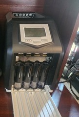 Royal Sovereign Digital 4-Row Electric Coin Sorter – Black