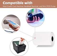 Thermal Paper Receipt Roll 2 1/4″ x 55′, 8 Rolls