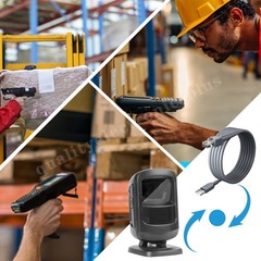 2Pc 7FT USB Barcode Scanner Cable for Symbol LS2208 LS4208 DS9208 CBA-U01-S07ZAR