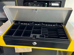 Cash drawer 18″ cash register POS lock box 6 Bill 8 coin removable for retail